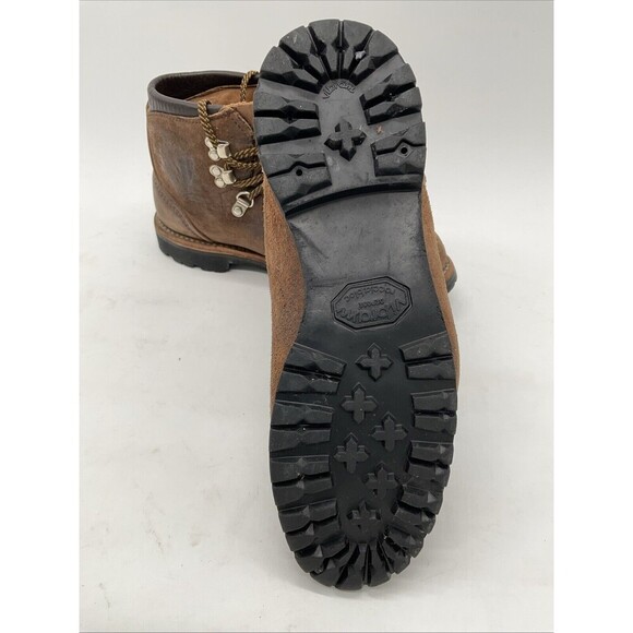 VTG Vasque 29396 K73 6230 Mountaineering Hiking Boots Brown Leather Sz 7N - Picture 12 of 13